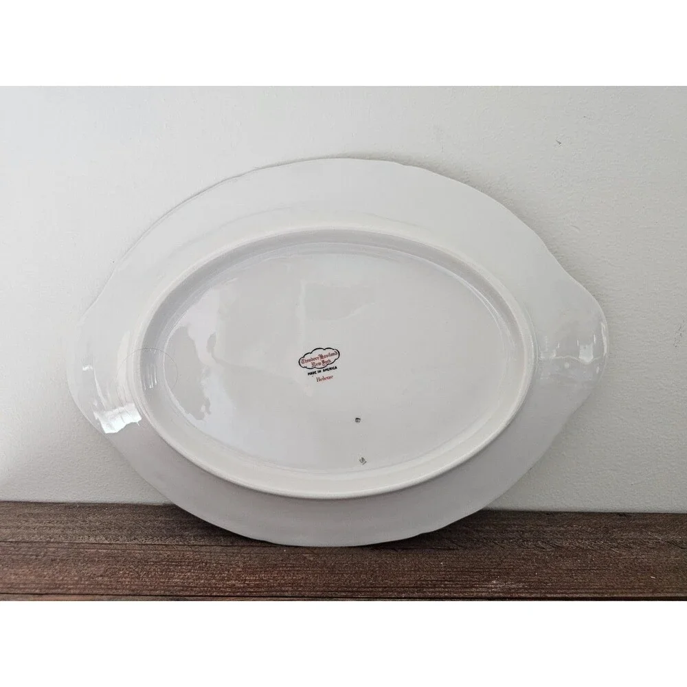 Theodore Haviland New York Oval Serving Platter Pattern Helene 12 Inches